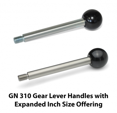 JW Winco Offers Gear Lever Handles