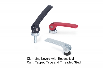 JW Winco Offers Clamping Levers with Eccentrical Cam
