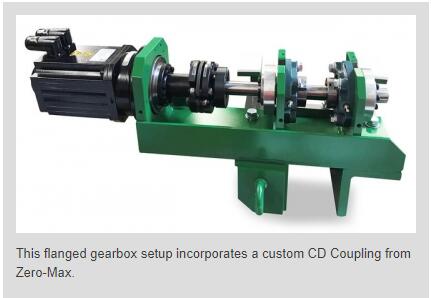 Zero-Max Gearboxes Provide High Torsional Stiffness Using CD Couplings