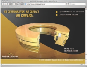 Website illustrates bearing isolator