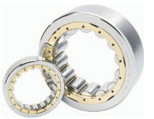 Cylindrical roller bearing line boasts brass cage