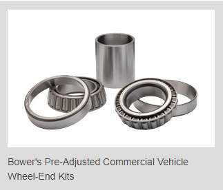 Bower Bearings Launches Wheel-End Kits for Heavy-Duty Applications