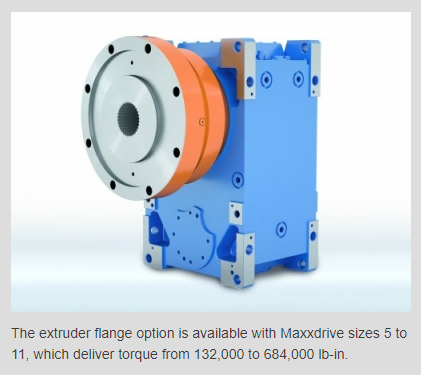 NORD Offers Extruder Flange Options for Maxxdrive