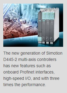Siemens Motion Controllers Enhance User Productivity