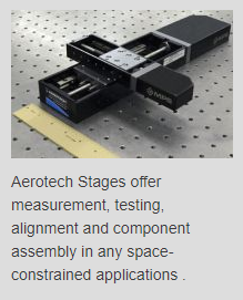 Aerotech Linear Stages Offer Repeatability and Accuracy