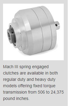 Mach III Offers Industrial Friction Clutches