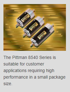Pittman 8540 Series Improves Power Density