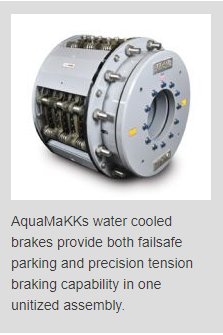 Water Cooled Brakes Provide Accurate Torque Control