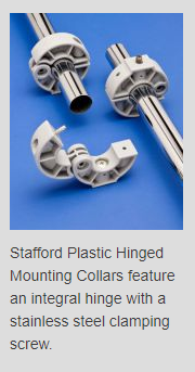 Stafford Offers Line of Plastic Hinged Collars