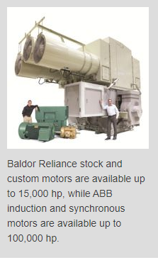 Baldor Offers Complete Line of AC Motors