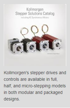Kollmorgen Releases Stepper Solutions Catalog