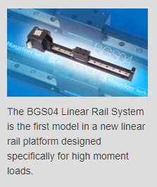 Haydon Kerk Introduces BGS04 Linear Rail System