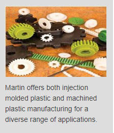 Martin Sprocket and Gear Highlights Plastic Capabilities
