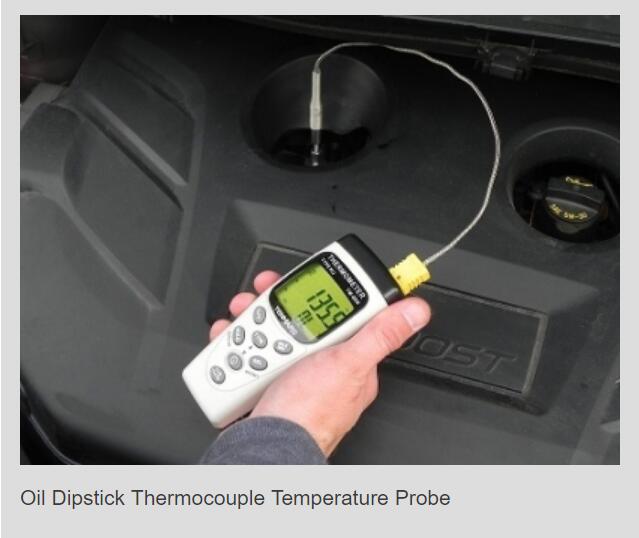 Sensor Connection Offers Oil Dipstick Thermocouple Temperature Probe