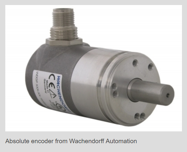 Wachendorff Automation Offers WDGP Encoder Series