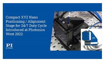 Compact 3-axis linear nanopositioning stage