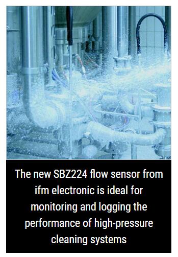 Flow sensor for high-pressure applications