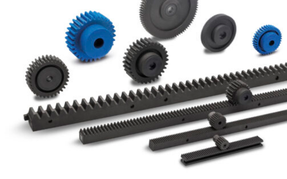Polyamide gears and gear racks