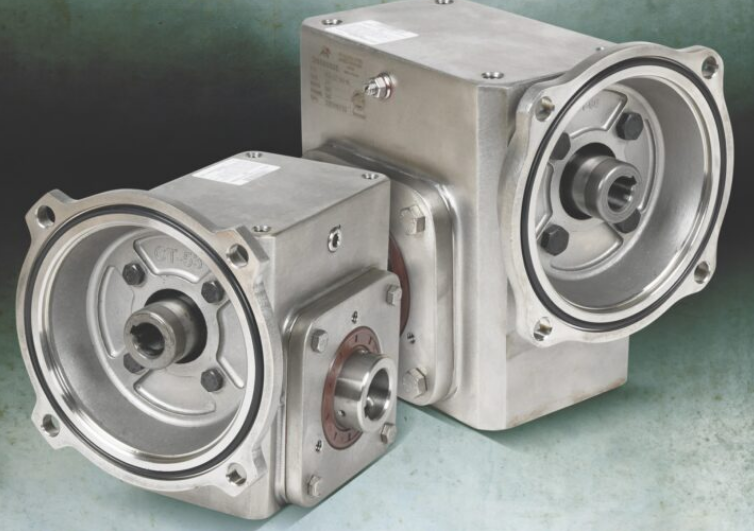 Stainless-steel worm gearboxes