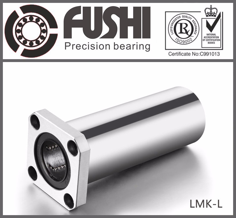 LMK25-LUU square flange long linear ball bushing bearings