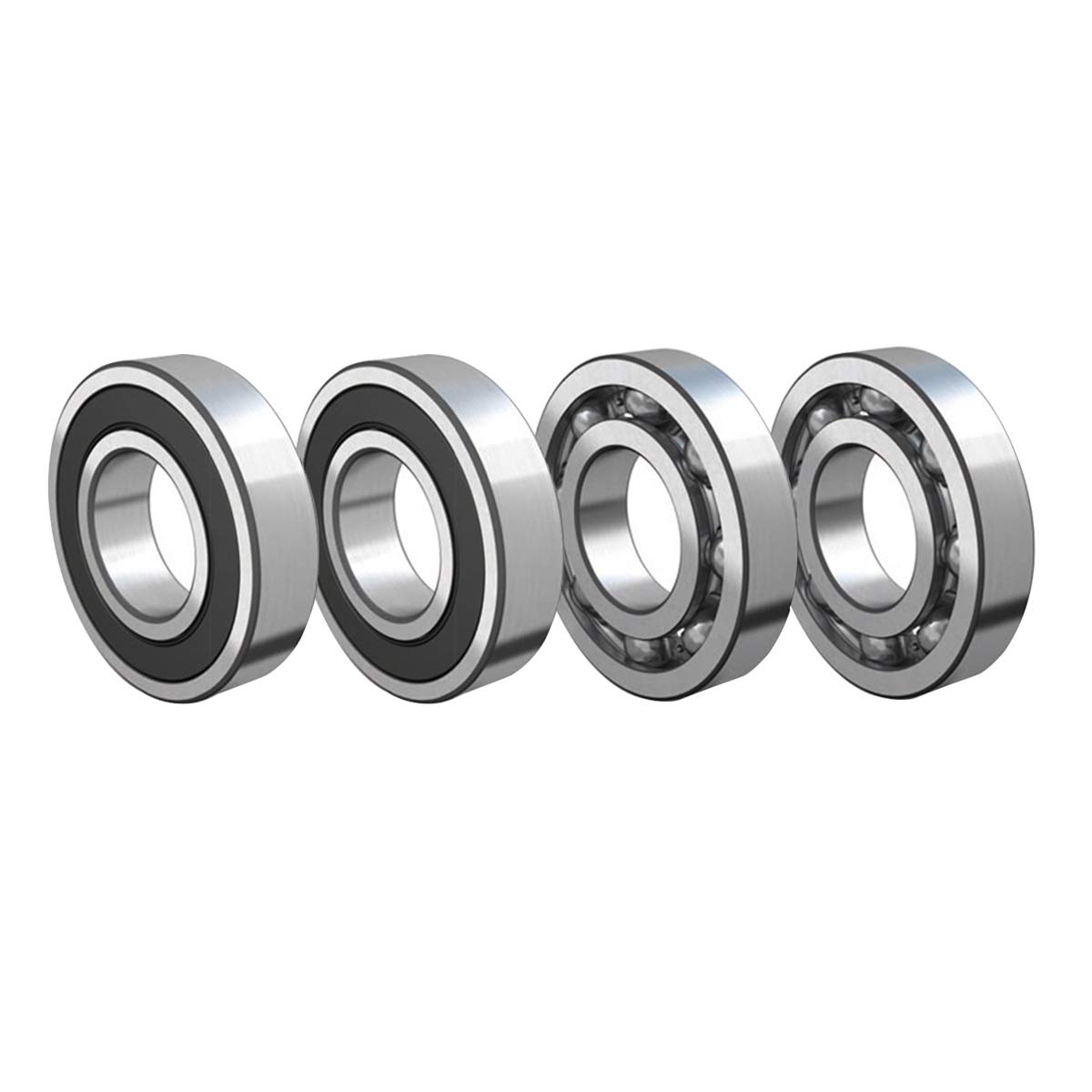 Deep Groove Ball Bearings 6003-2RS  For Scooters Dental Equipment Robotics 17x35x10mm rodamiento