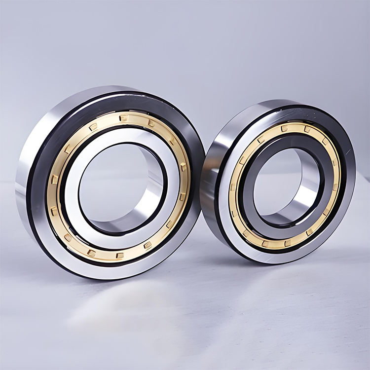 Heavy Duty Single Row Cylindrical Roller Bearing N208EM with Machined Cage for Automotive Transmissions