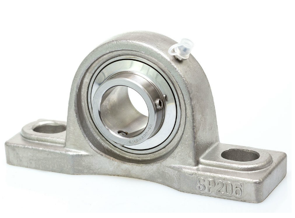 Pillow block-pressed steel