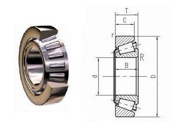 Tapered roller bearing >>d 200-900