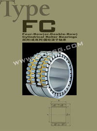 Four-Row Cylindrical Roller Bearing is also called rolling mill bearing. Its main application is in rolling mill for the production of steel plates, sheets, channels, H-beam, angles, flats, round bars