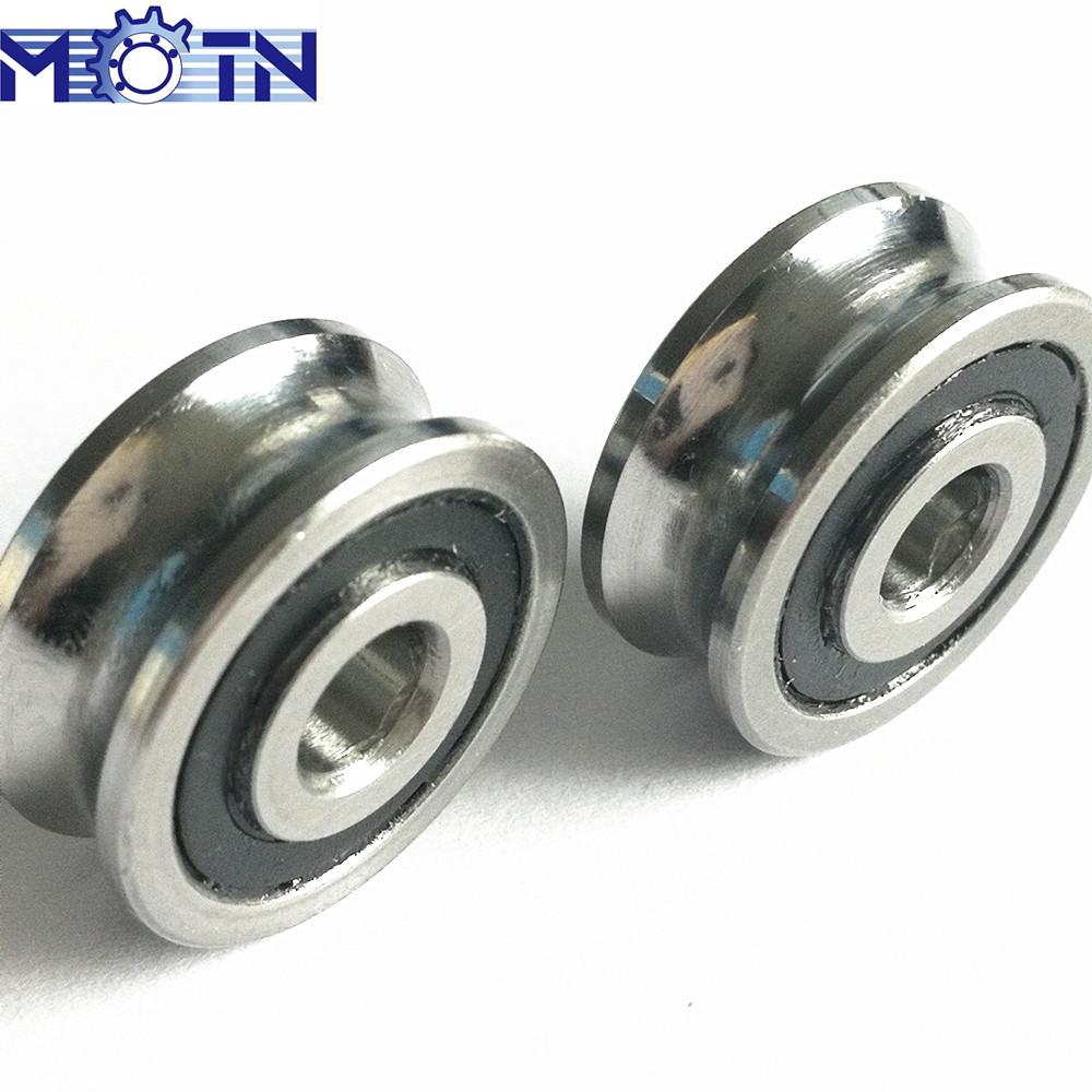 LFR50/5-6KDD U grooved track roller wheel bearings for aluminum window