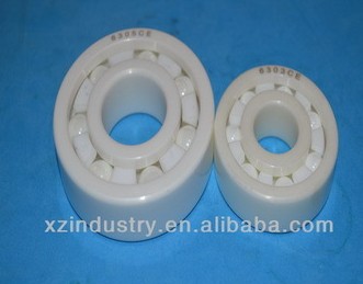 ZrO2 ceramic ball bearing 6000 full compliment