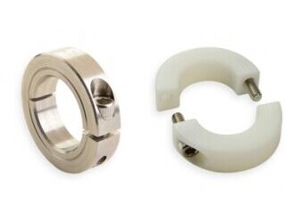 Ruland Clamp Style Shaft Collars Offer High Holding Power