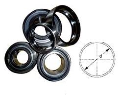 Four square hole agricultural machinery bearing