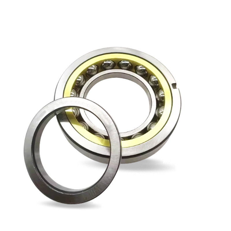 Four point angular contact ball bearing QJ1018M series