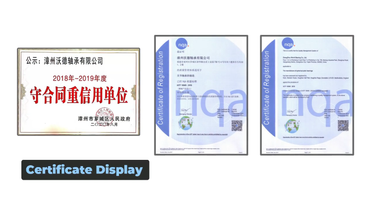 Certificate Display