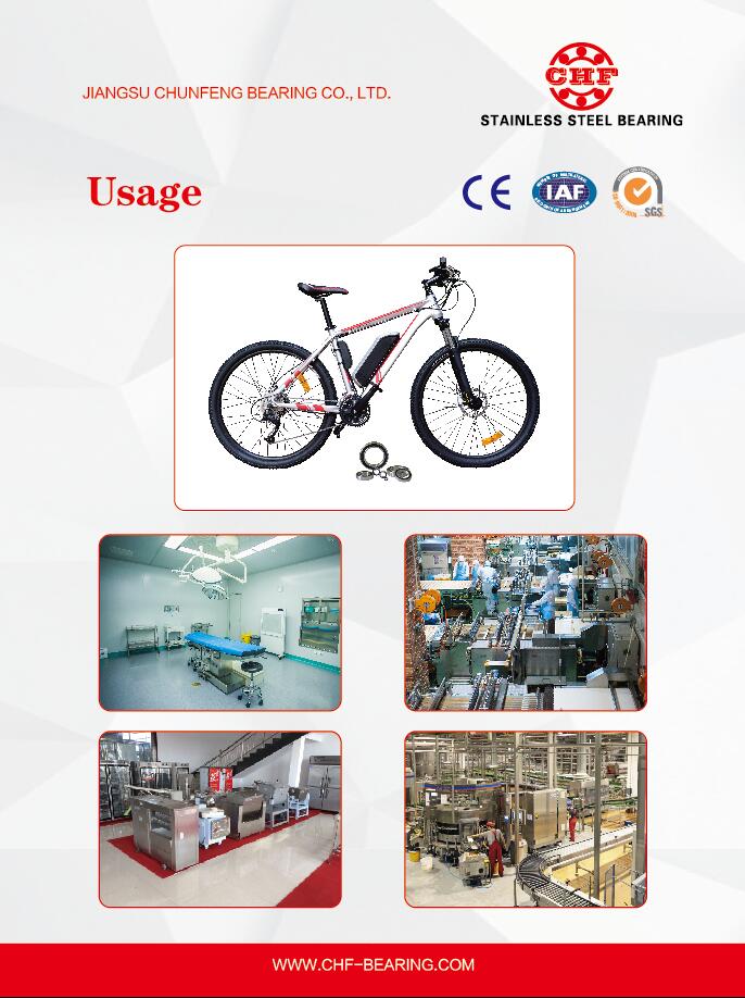 Application 12 of stainless steel bearing Application 12 of stainless steel bearing