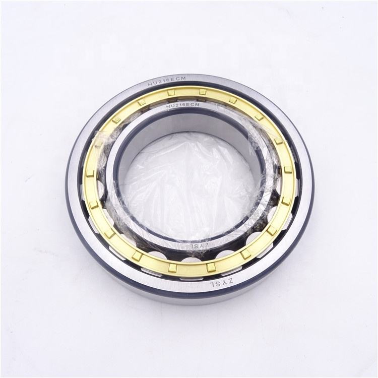 Durable Machined Brass Cage Cylindrical Roller Bearing RN206M for High-Speed Applications