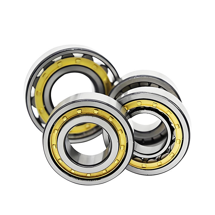 High-Performance Single Row Cylindrical Roller Bearing NUP206ETN with Brass Cage for Power Transmission