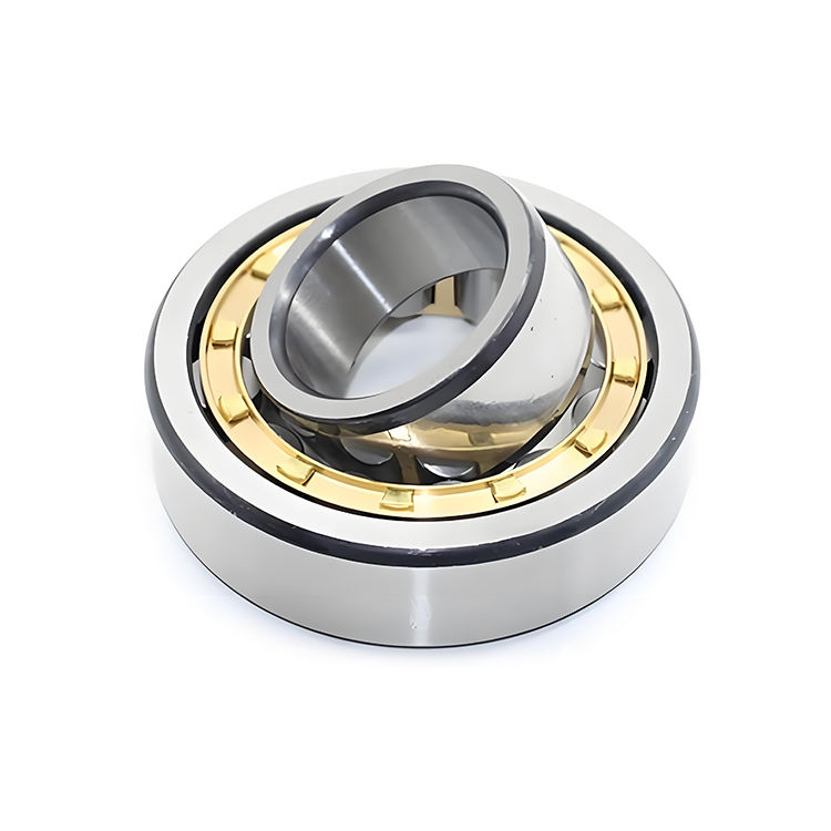 High-Performance Single Row Cylindrical Roller Bearing N206EM with Machined Brass Cage for Gearboxes