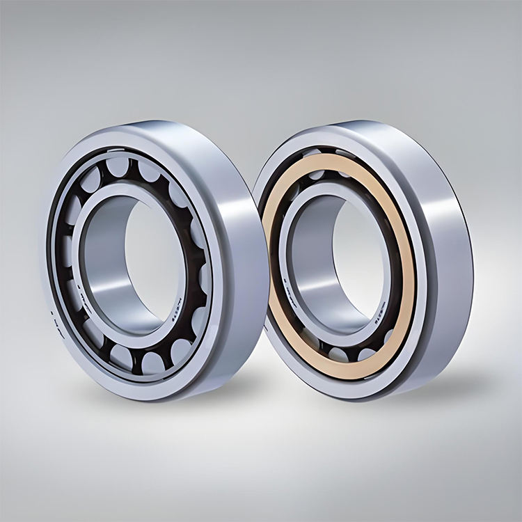High-Performance Single Row Cylindrical Roller Bearing NUP208ETN with Brass Cage for Power Transmission