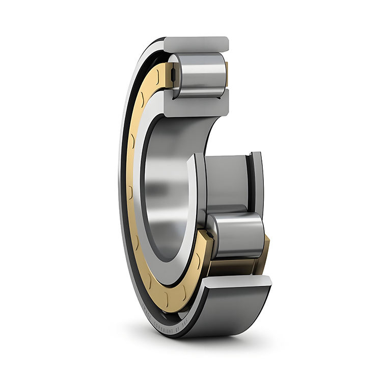 Precision Single Row Cylindrical Roller Bearing NUP208EN for Power Transmission Systems