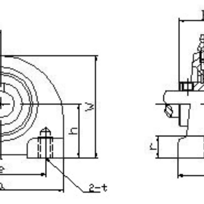 High-load Bearing Long-lasting UCPX06,UCPX10,UCT212,UCF208,UCT211 High Precision Pillow Block Bearing in HVAC Equipment