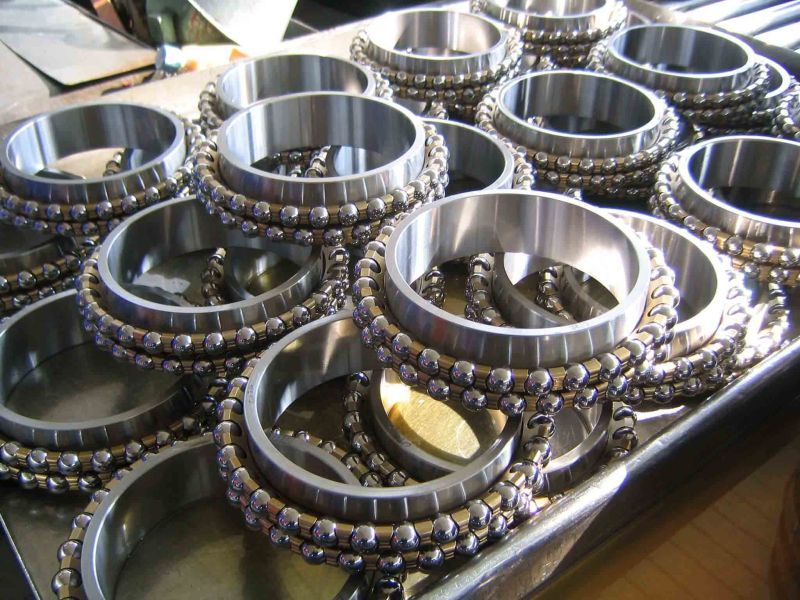 Angular contact ball bearings