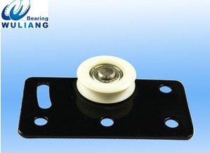 Sliding door wheel nylon wheel bearing furniture cabinet wardrobe sliding door pulley wheel