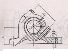 Oblique sliding bearing housing >>HX000 Series