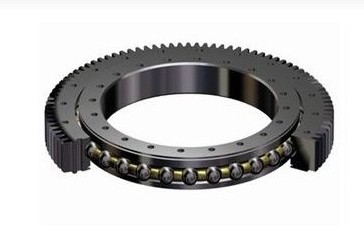 Single-row four-point contact ball slewing bearing