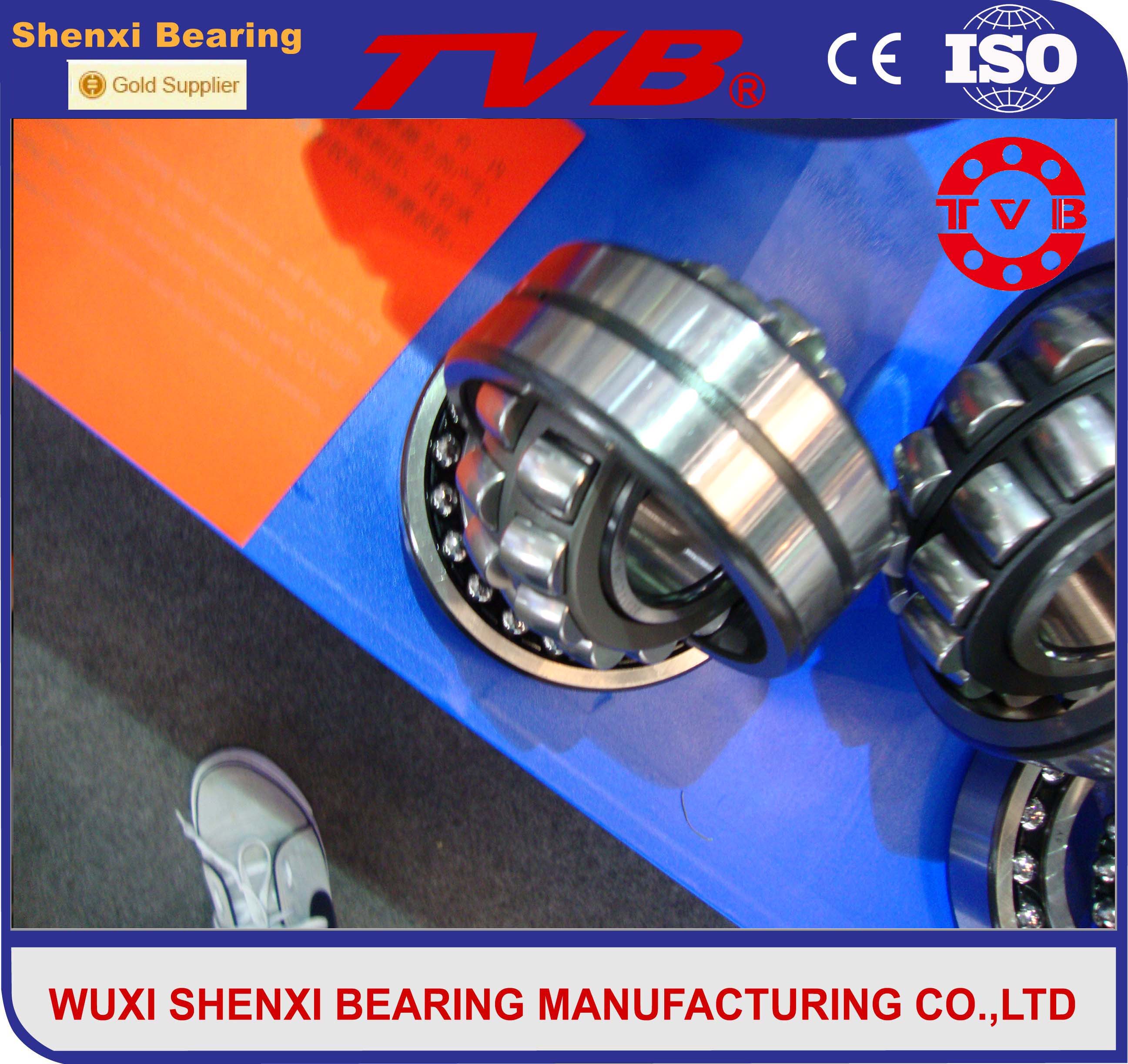 China Steel Cage 23196CC/W33 Spherical Roller Bearings P5 Stone Crusher Roller Bearings