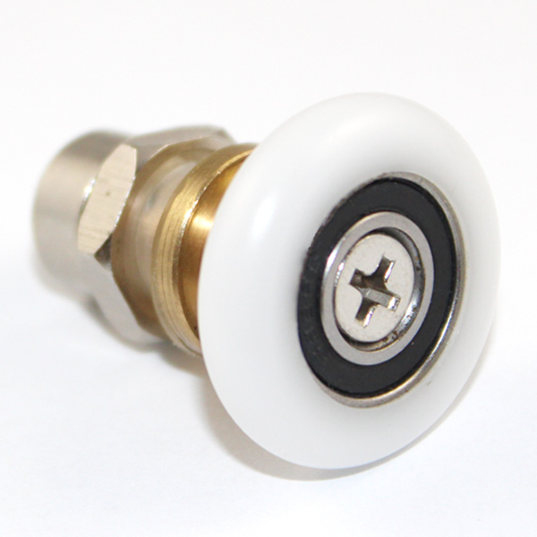 Copper eccentric shower roller bathroom wheel