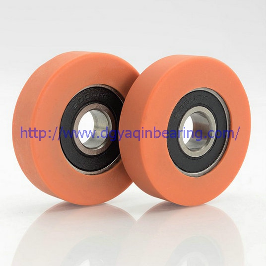 6000RS PU polyurethane wheels with bearings