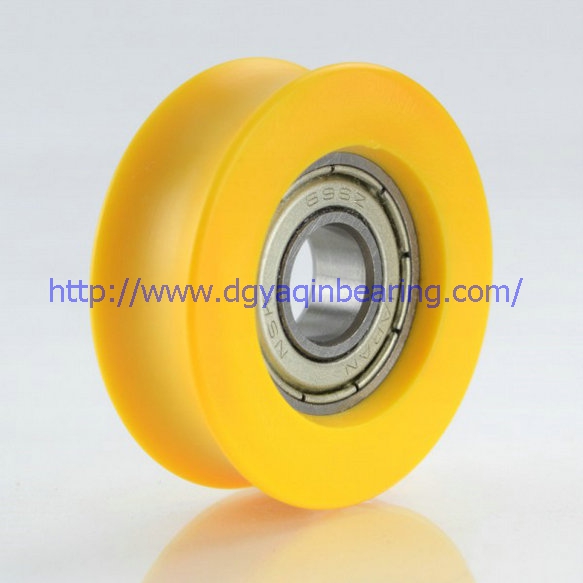 698ZZ POM U Groove Roller